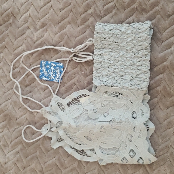 Free people Adella Bralette new size XS Stone - Picture 14 of 16